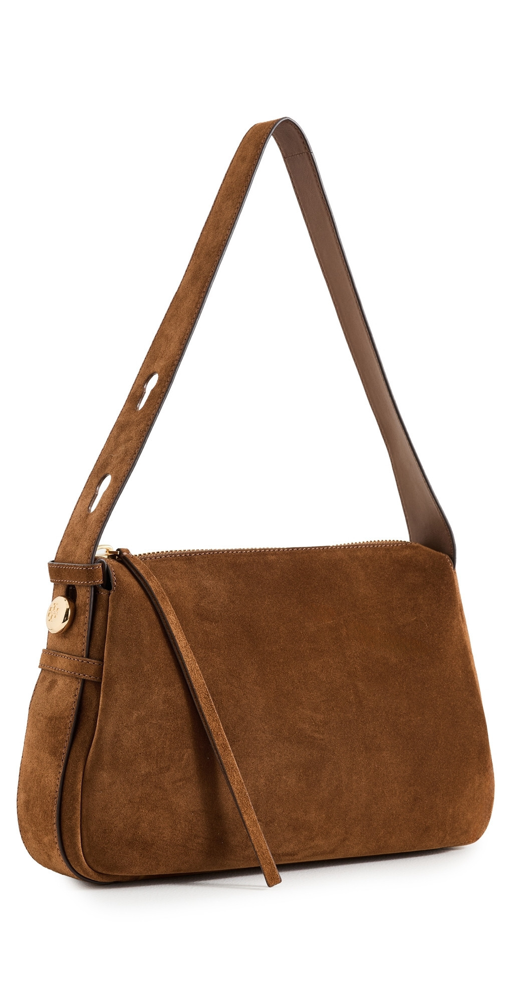 Tory Burch Romy Suede Shoulder Bag Park Bench One Size | Shopbop