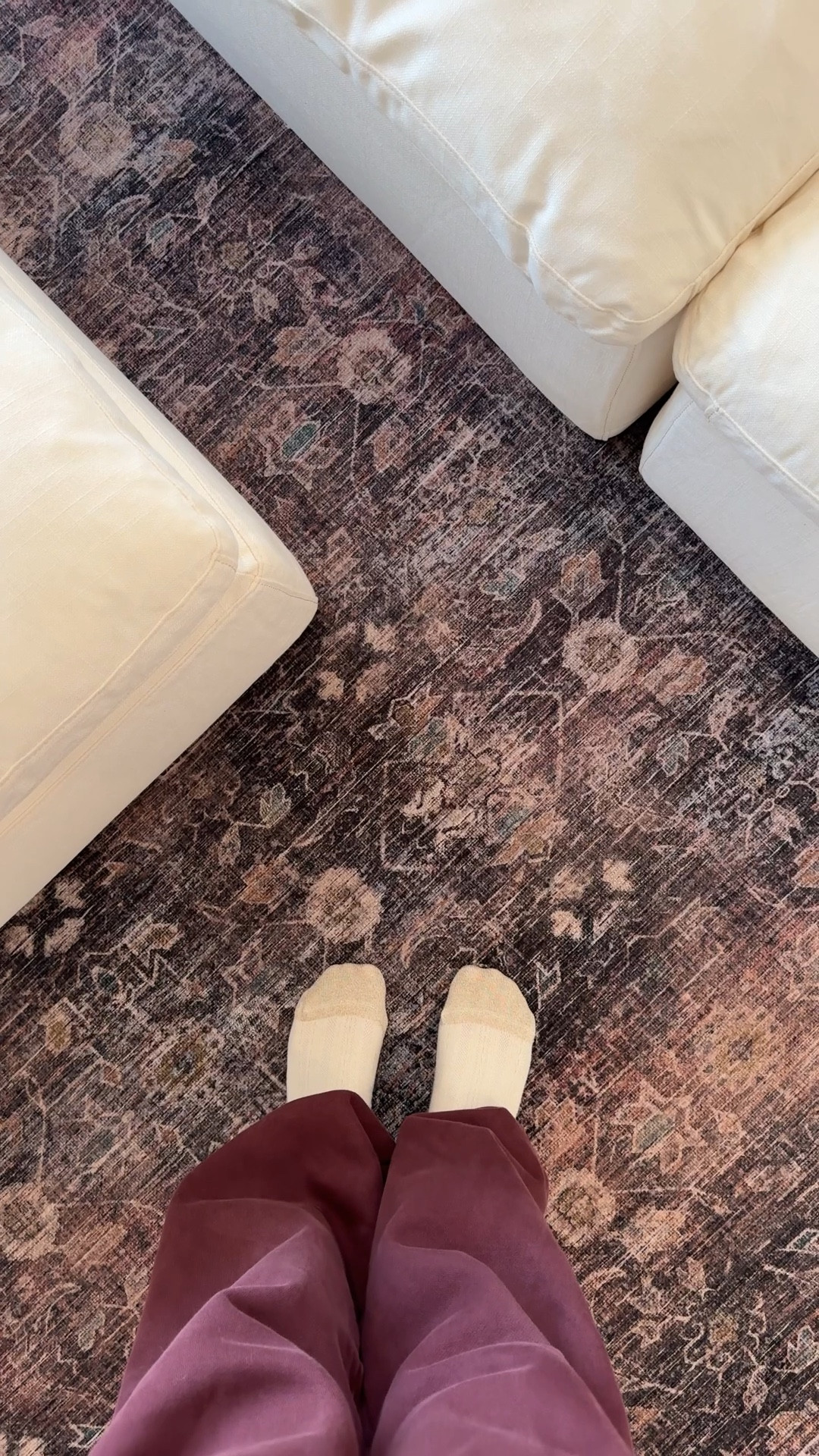 Our new living room rug! I’m obsessed and it’s currently on sale. Use my code CHIARA10 to save even more 