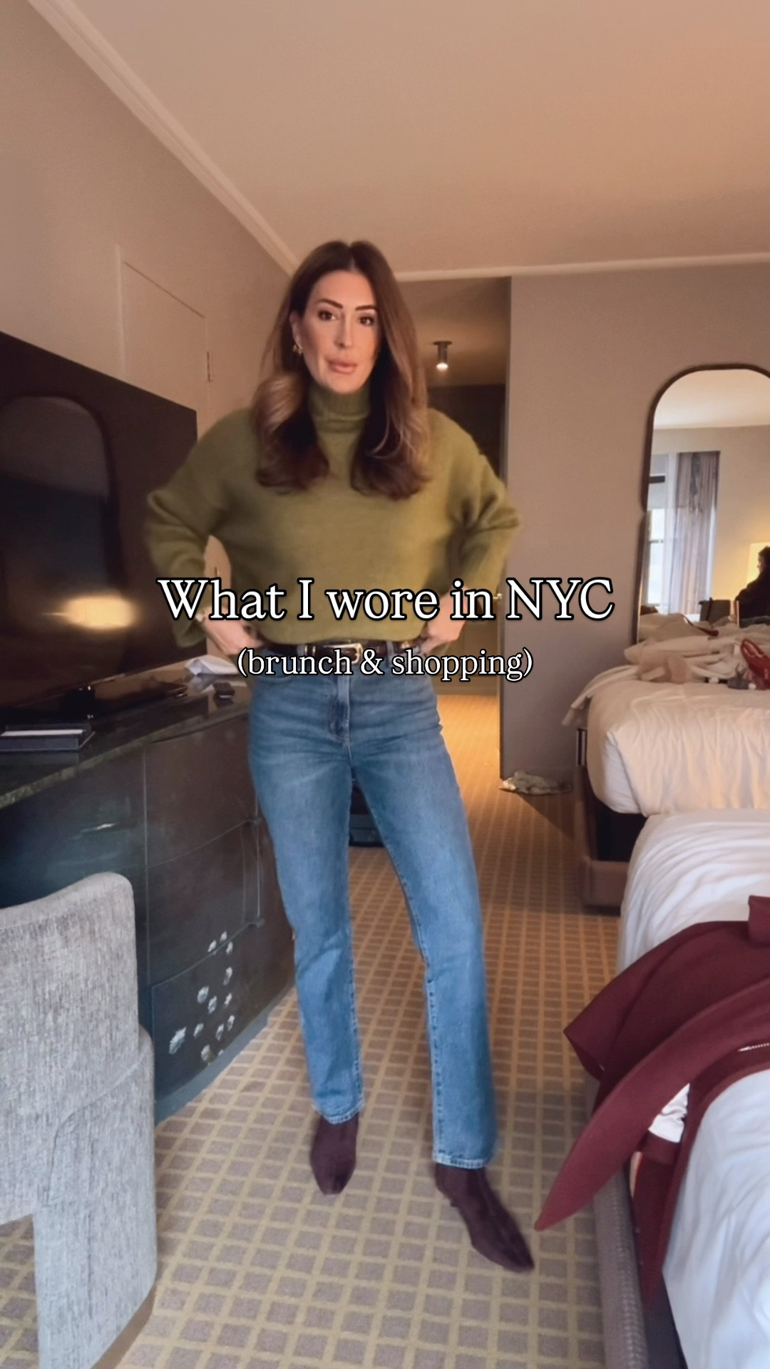 What I wore in NYC for brunch and shopping 