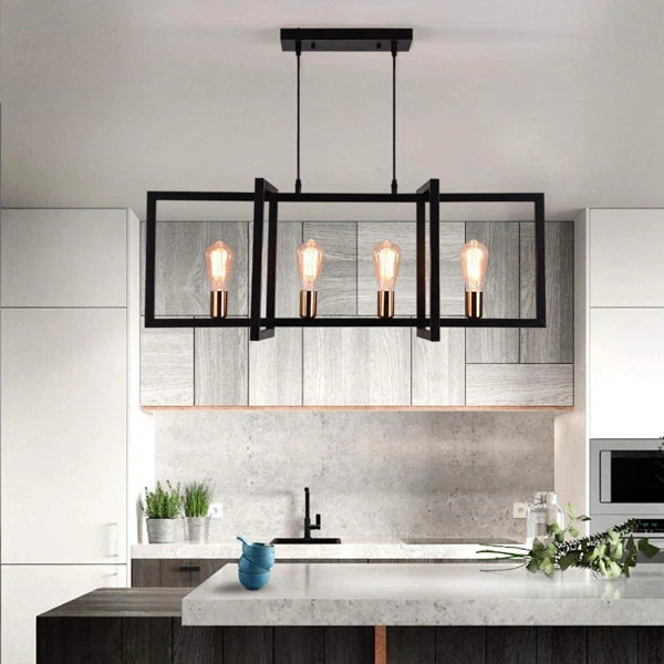 Billal 4 - Light Kitchen Island Pendant | Wayfair North America