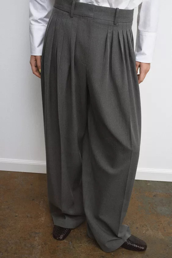 ZW COLLECTION DARTED TROUSERS | Zara UK
