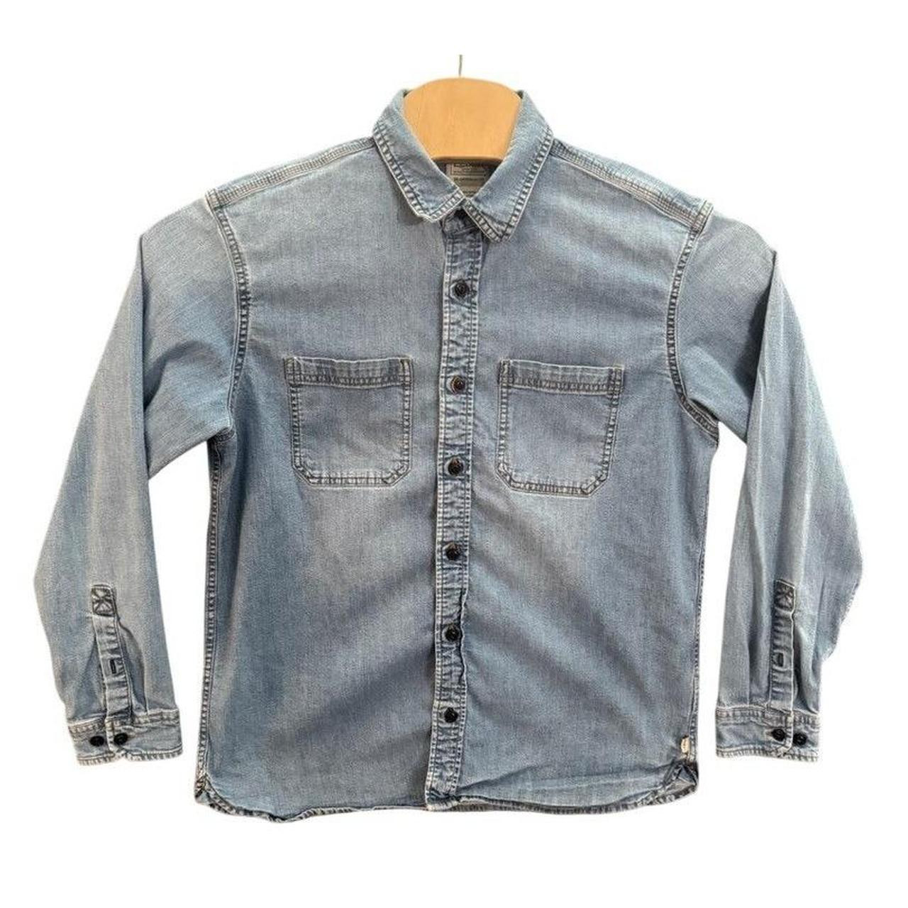 L. L.Bean Men's Shirt - Blue - M | Depop US