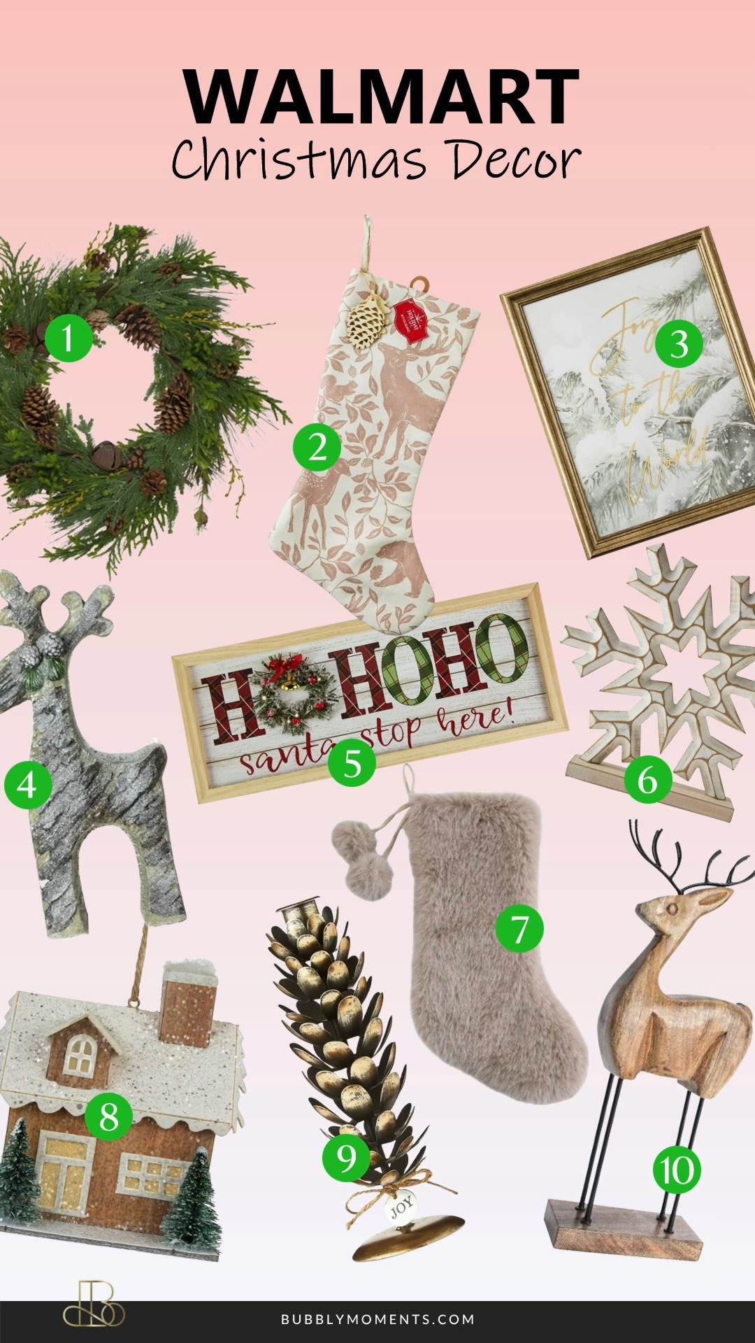 Transform your home into a cozy Christmas wonderland with these beautiful holiday décor finds from Walmart! 🎄✨ Whether you’re refreshing your living room, adding festive touches to the dining area, or creating a magical entryway, these pieces will help you set the perfect holiday vibe. I love how easy it is to mix and match styles—classic red and green, neutral winter whites, modern glam, or rustic farmhouse. From ornaments and garlands to wreaths, tabletop accents, and holiday lighting, these picks make decorating so fun and effortless. If you’re looking for inspiration for your tree, mantel, or shelves, save this post to come back to when you’re ready to style your space. 🎁✨
#LTKHome #LTKHoliday #LTKStyleTip #ChristmasDecor #HolidayHomeDecor #ChristmasInspo #HolidayInspiration #ChristmasStyle #FestiveFinds #HolidayHome #WalmartFinds #WalmartHome #ChristmasVibes #HolidayAesthetic #WinterDecor #HomeDecorInspo #HolidaySeason #DeckTheHalls #ChristmasMagic #CozyHomeDecor 

 