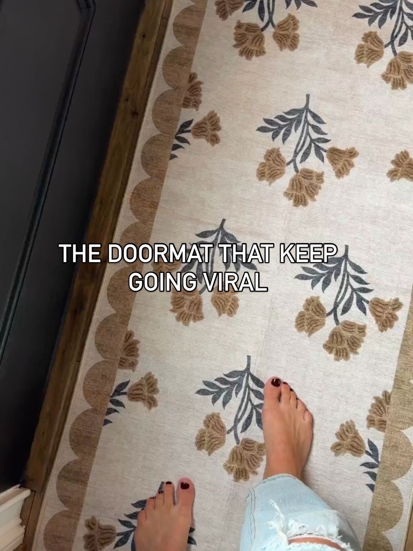The door mat everyone is loving for fall-- comes in several sizes

#LTKHome #LTKSeasonal