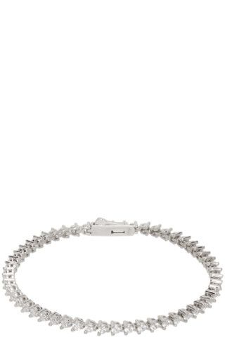 Silver #3910 Tennis Bracelet | SSENSE