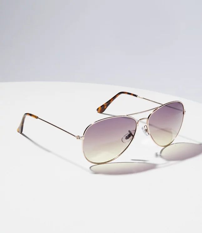 Aviator Sunglasses | LOFT | LOFT