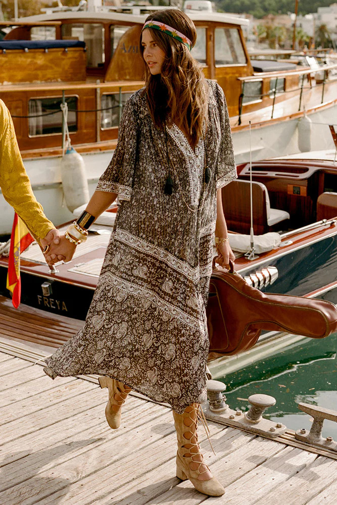 Little Bird Flutter Maxi Dress | Spell Designs (USA)