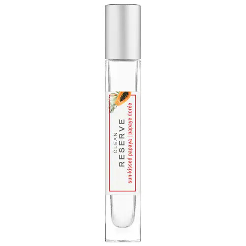 Sun-Kissed Papaya Eau De Parfum with Sandalwood Travel Spray - CLEAN RESERVE | Sephora | Sephora (US)