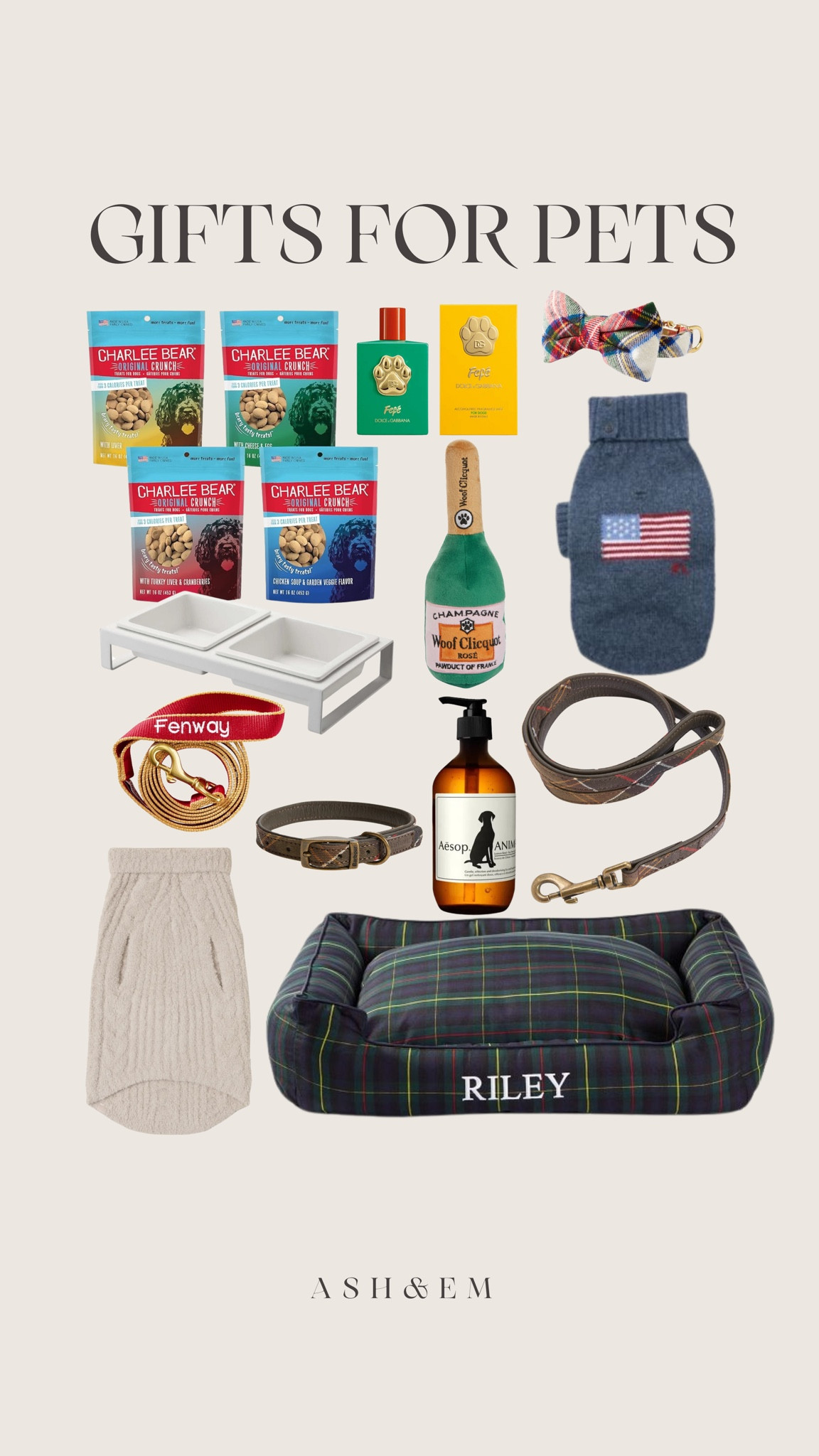 Best gifts for your furry friends!

Gift guide, Holiday gifts, Christmas presents, Dog toys, Dog Supplies, Dog sweater

#LTKSeasonal #LTKHoliday #LTKGiftGuide