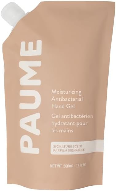 PAUME Moisturizing Antibacterial Sanitizer Hand Gel, Silicon & Paraben Free, No Artificial Fragra... | Amazon (US)
