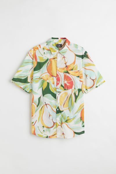 Regular Fit Cotton Shirt | H&M (US)