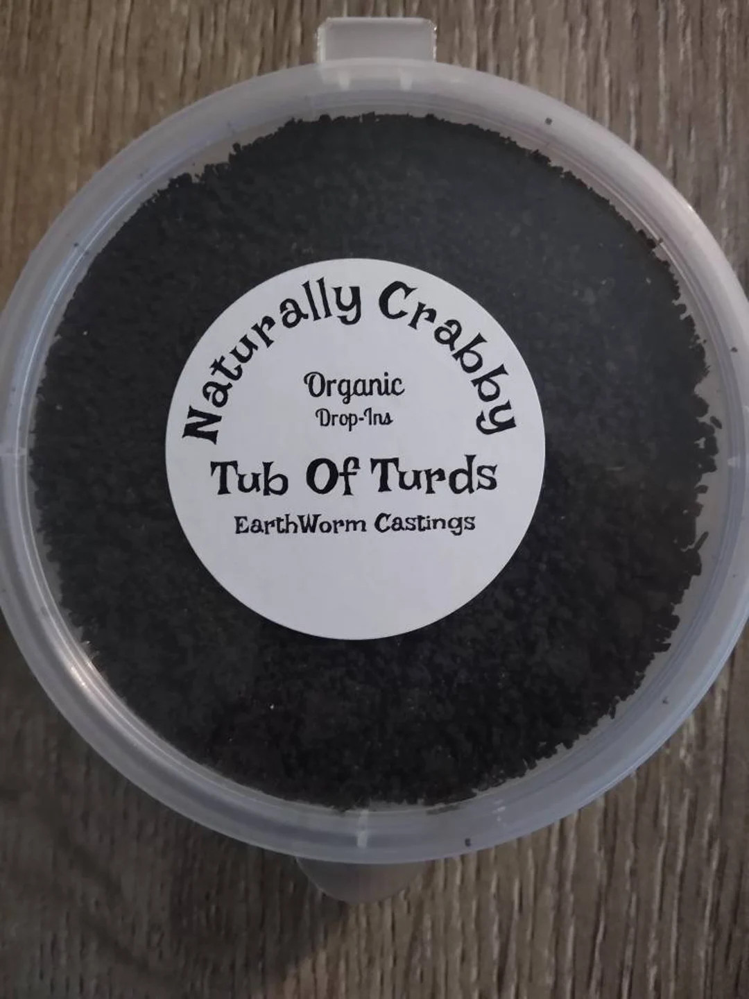 Tub of Turds for Hermit Crabs Drop-in Worm Castings - Etsy | Etsy (US)