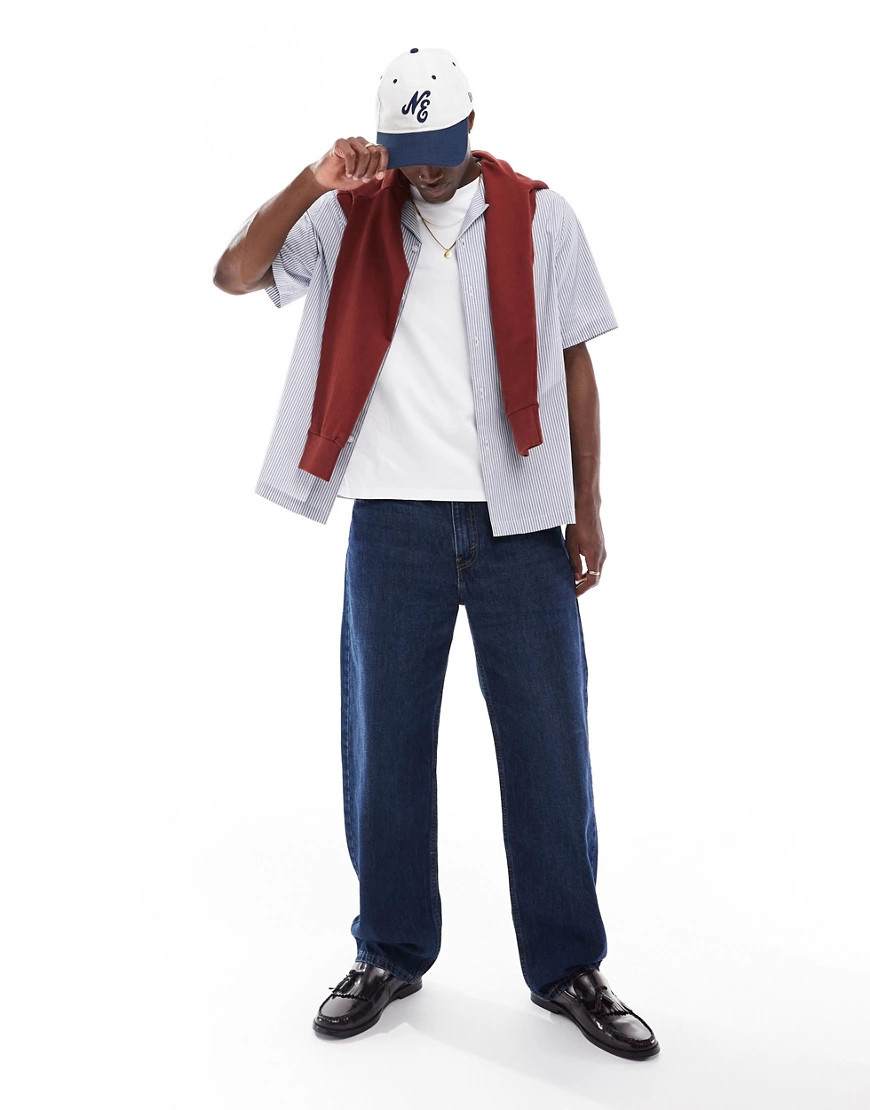 Levi's – 565 '97 – Gerade geschnittene, lässige Jeans in Dunkelblau-Marineblau | ASOS (Global)