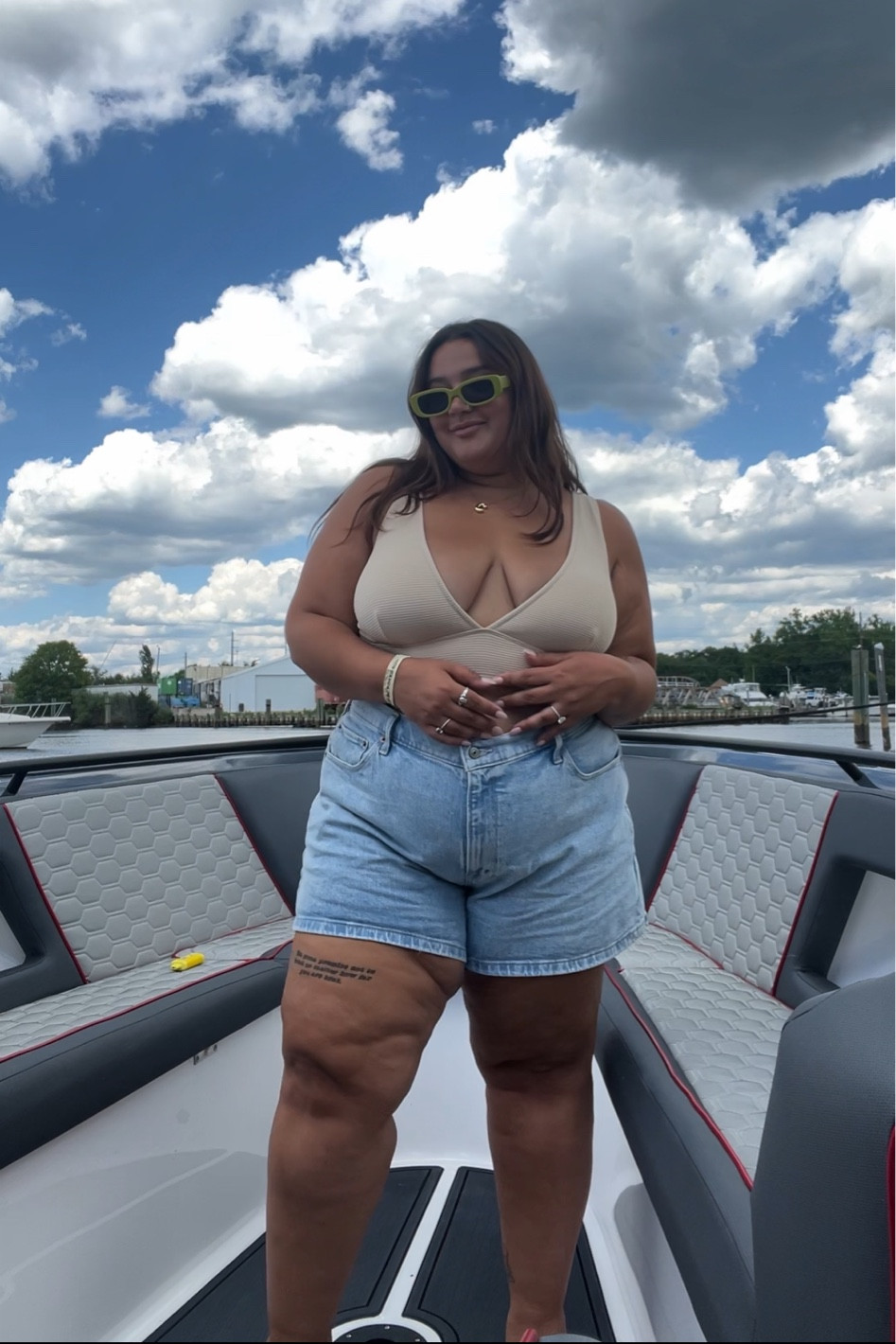 Summer Boat Days = Abercrombie Denim and Old Navy Swim Every.Time. 

#LTKPlusSize #LTKSummerSales #LTKSeasonal