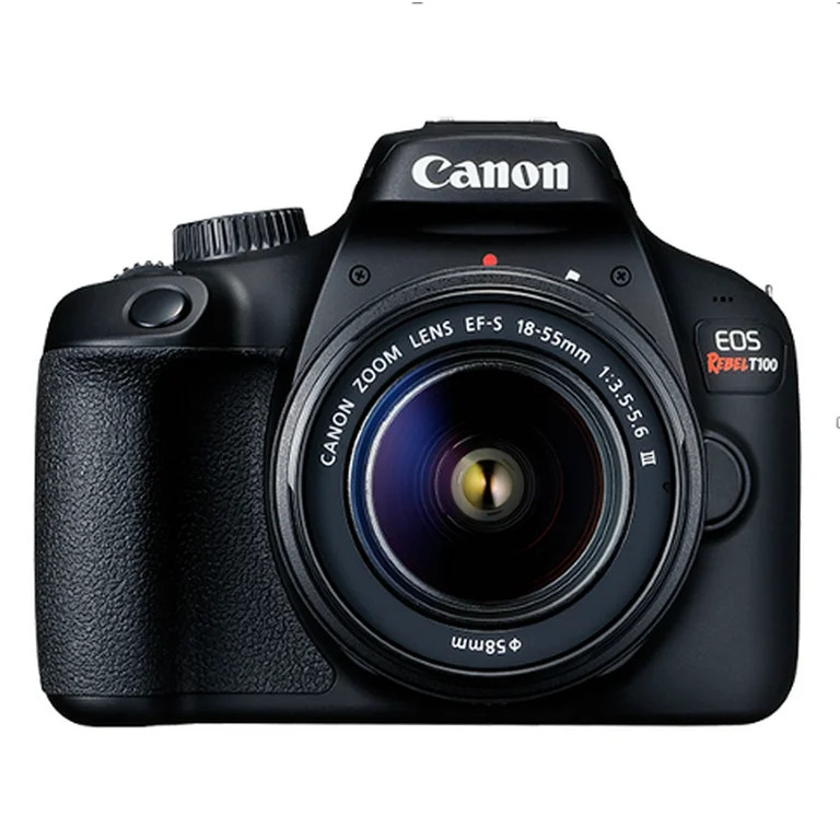 Canon EOS Rebel T100 Digital SLR Camera with 18-55mm Lens Kit, 18 Megapixel Sensor, Wi-Fi, DIGIC4... | Walmart (US)
