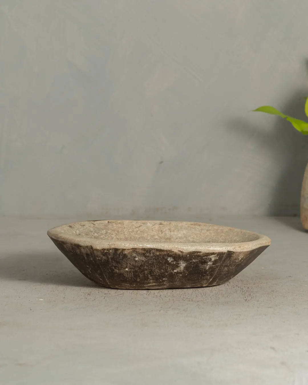 Vintage Carved Stone Tray Rustic Marble Dish Catch All Bowl Wabi Sabi Fruit Bowl {F} (free Shippi... | Etsy (US)