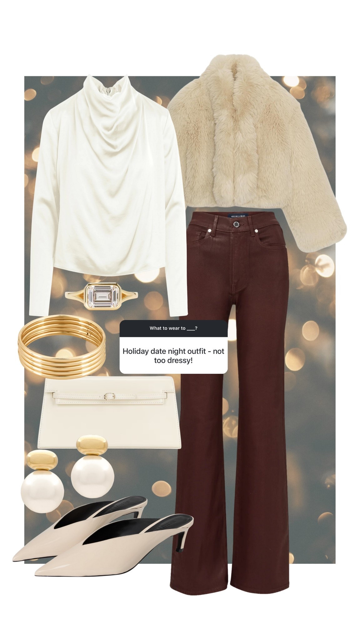 What to wear; on a holiday date night
#kathleenpost

Holiday outfit, festive outfit, holiday party, date night, winter dinner outfit

#LTKootd #LTKSeasonal #LTKHoliday