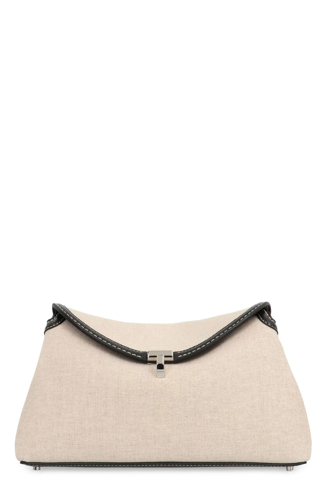 Totême T-Lock Clutch Bag | Cettire Global