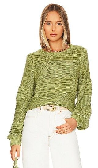 The Lieka Sweater in Pistachio | Revolve Clothing (Global)