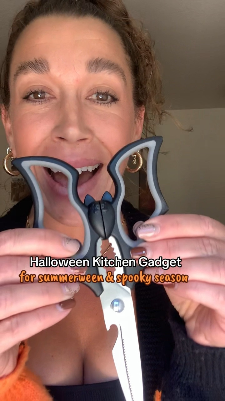 The perfect kitchen gift for the cook and any Halloween lover! 👻🦇 #halloweengirl #halloweenlover #batscissors #halloweenfinds

#LTKSeasonal #LTKfoodie