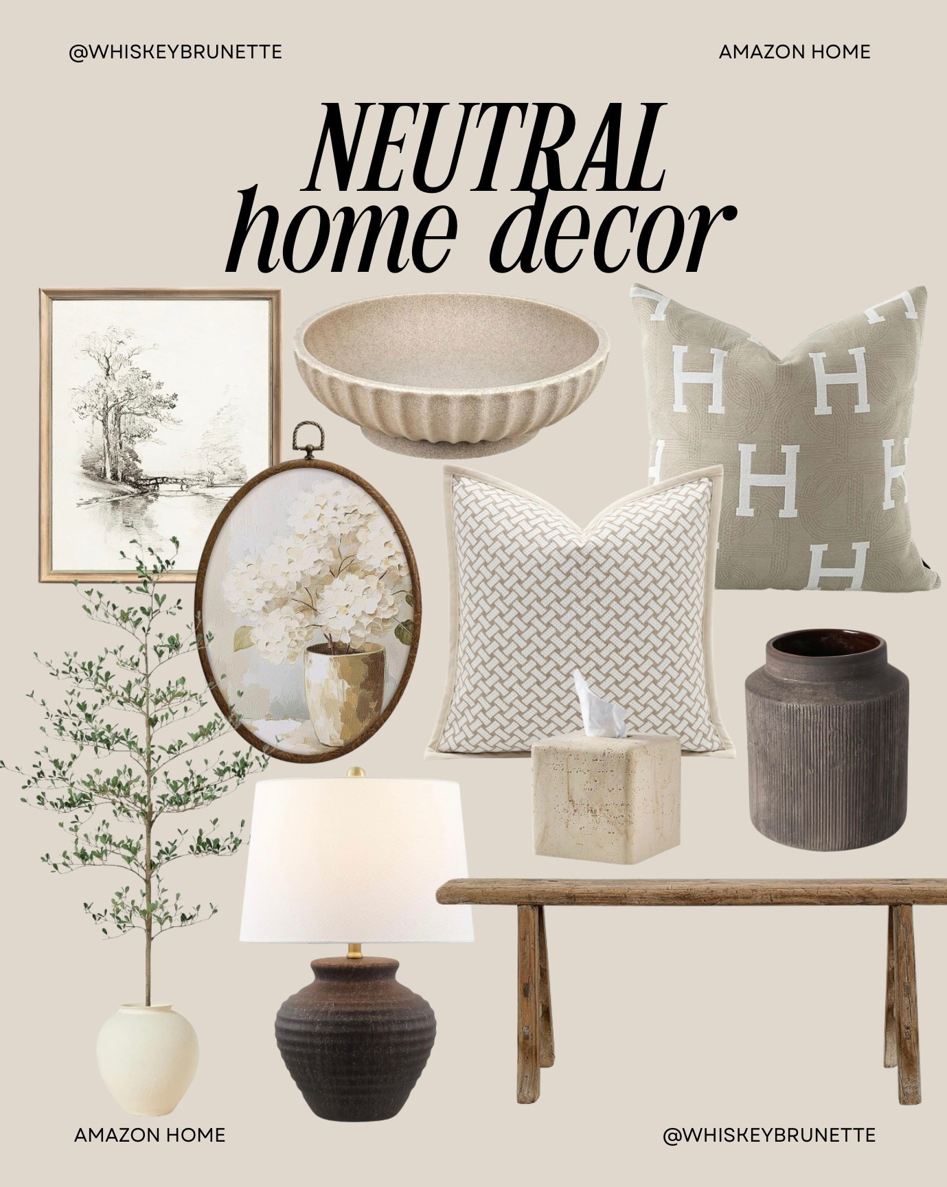 Amazon has amazing home decor finds that you can use year round! Shop some of my favorite neutral home decor finds below. 

#LTKHome