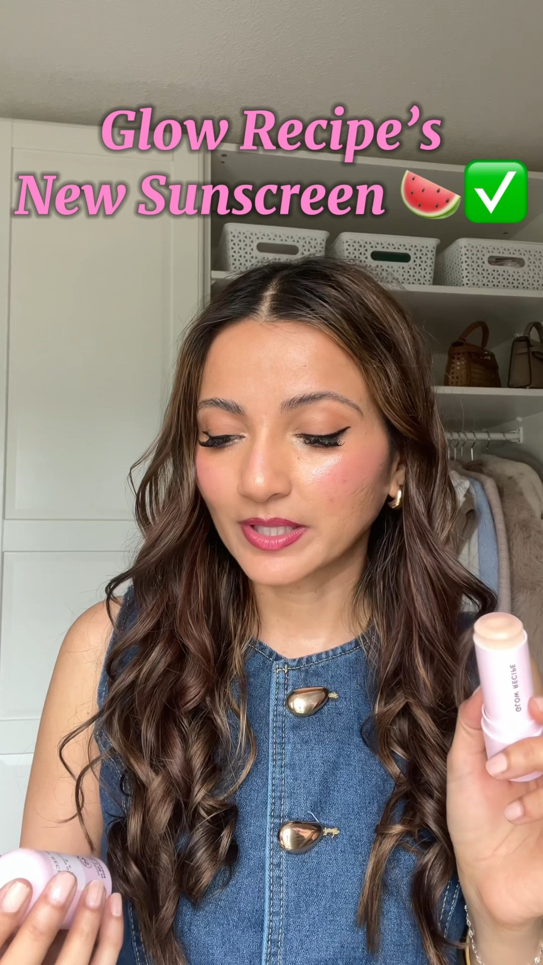 First impressions of Glow Recipe Watermelon Glow Niacinamide Dew Balm Sunscreen Stick - SPF 45

#LTKstyletip #LTKcanada #LTKbeauty