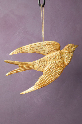 Golden Bird Ornament | Terrain