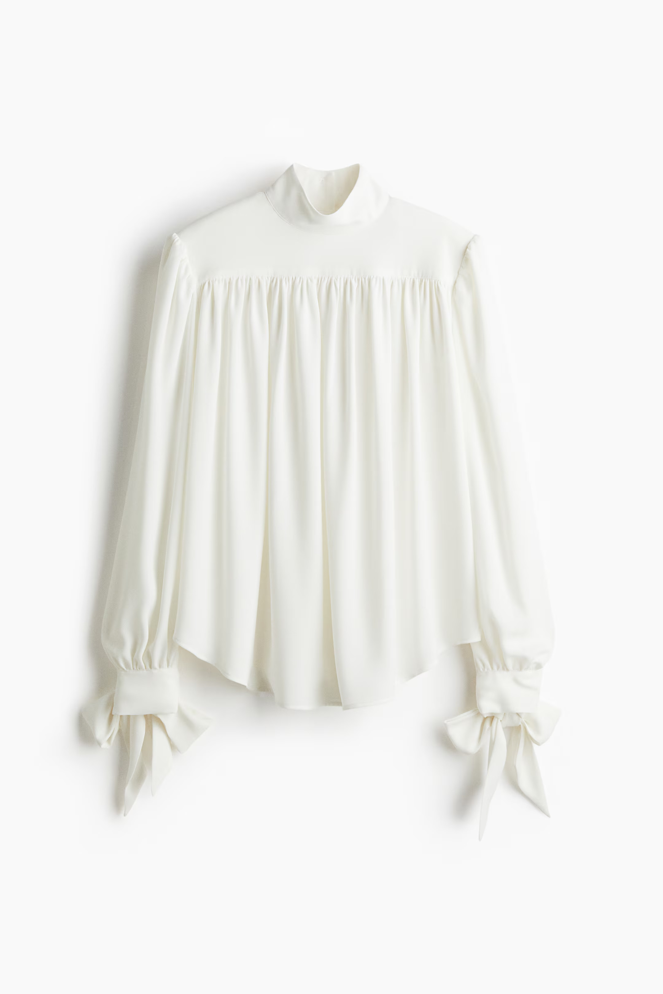 Shoulder-pad blouse | H&M (UK, MY, IN, SG, PH, TW, HK)