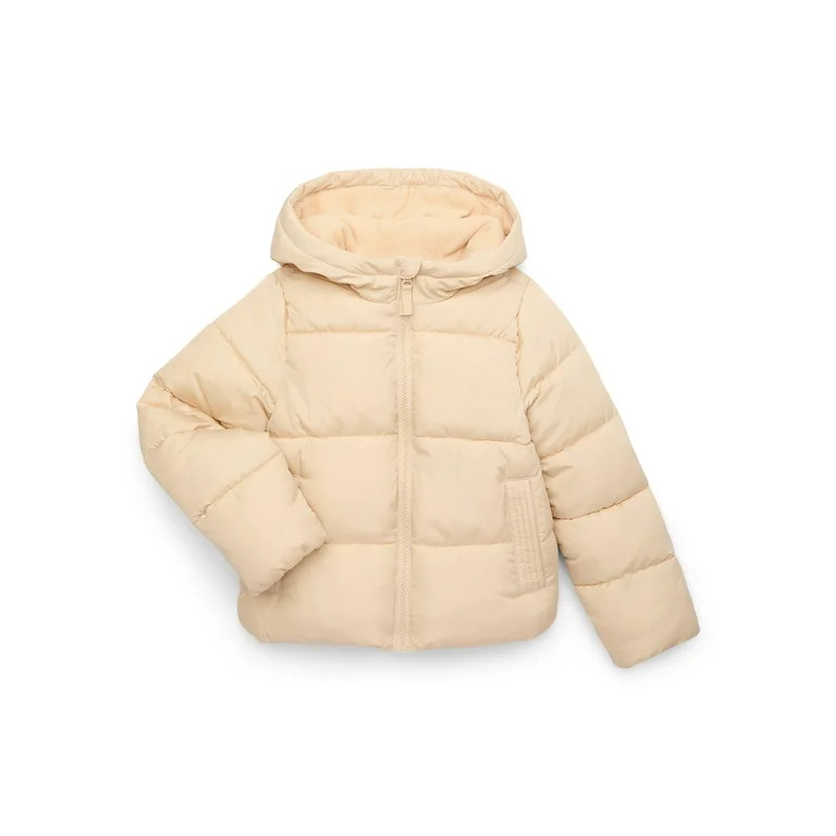 Swiss Tech Girls Heavy Weight Puffer Jacket 4-18 | Walmart (US)
