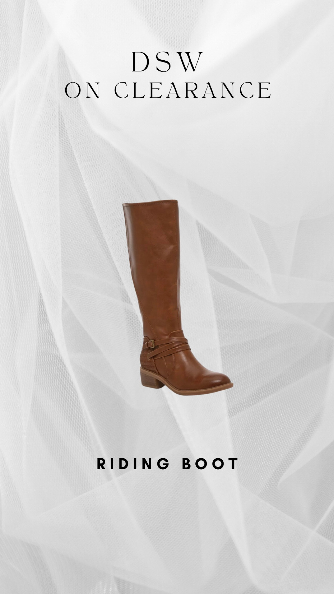 Still shopping for boots? Grab these riding boots on clearance now at DSW

#LTKFindsUnder100 #LTKSeasonal