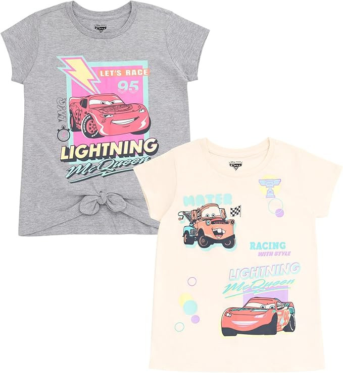 Disney 2 Pack T-Shirts Infant to Big Kid Sizes (12 Months - 14-16) | Amazon (US)