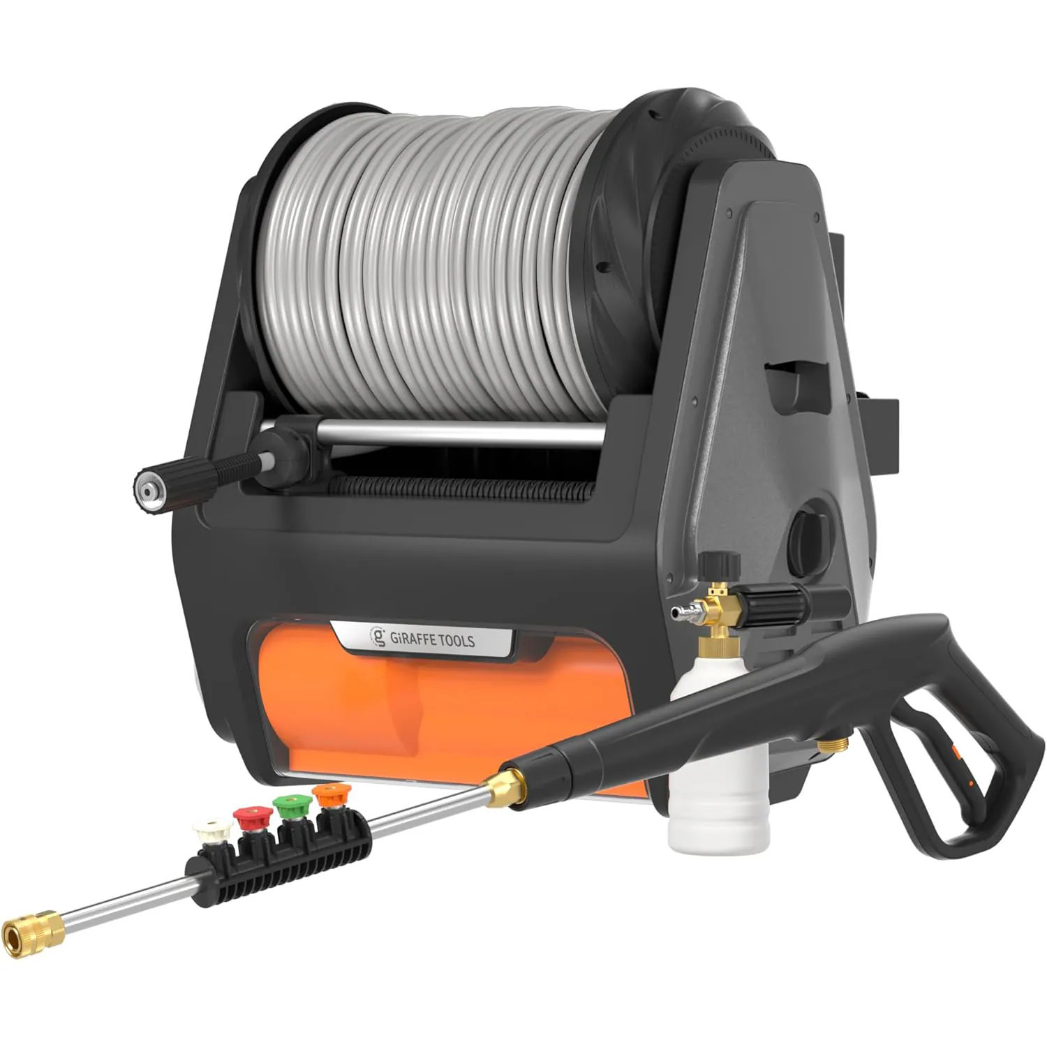 Giraffe Tools Grandfalls G30 3700-PSI 1.6-GPM Cold Water Electric Pressure washer with 4 Spray Tips | HP174-G30 | Lowe's