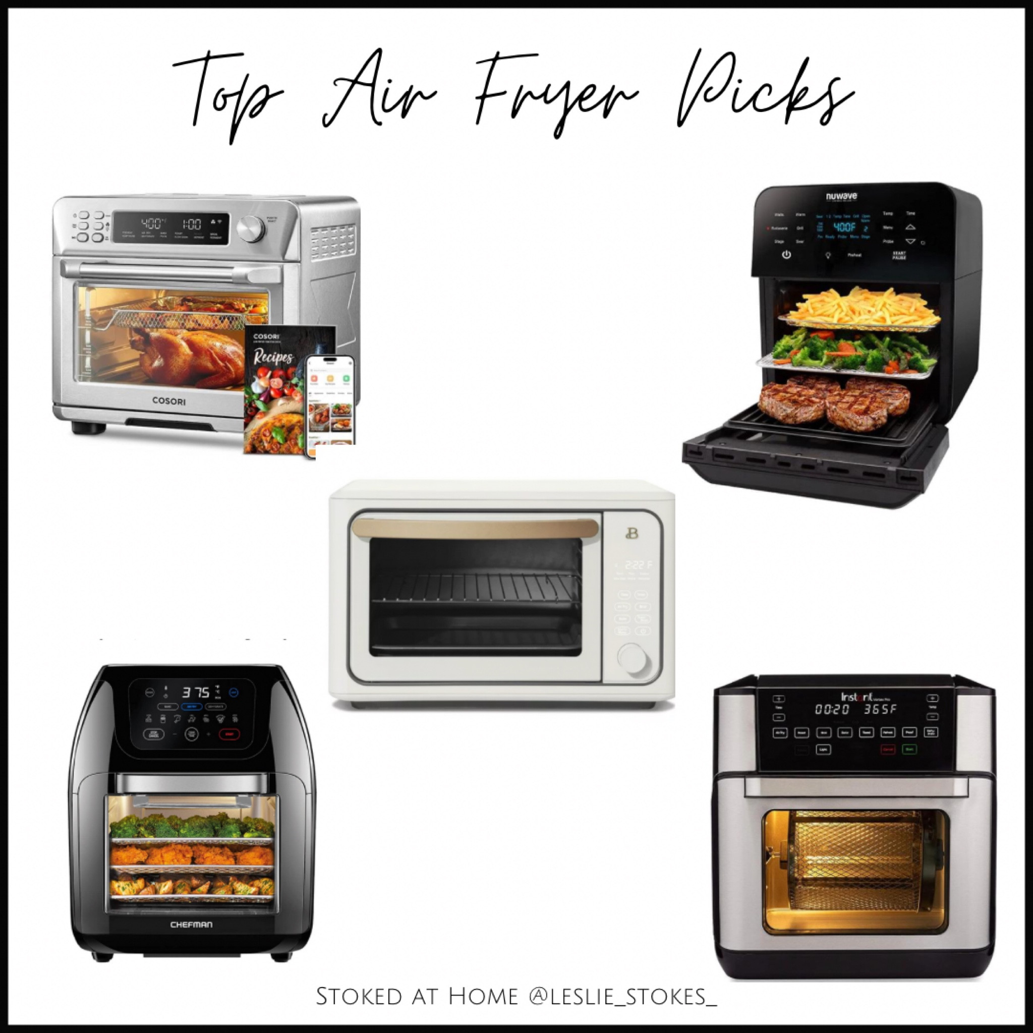 Shop my top air fryer picks! Most of these are on sale right now and come in black, stainless or white! 

#LTKfamily #LTKhome #LTKsalealert