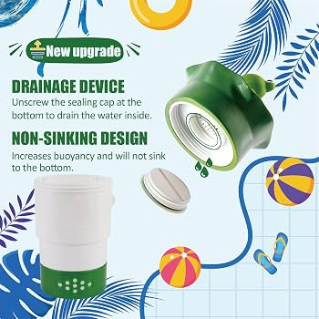 Chlorine Floater for Pool, Floating Large Chlorine Dispenser, Bromine Tablet Holder, Fits 1 and 3... | Amazon (US)