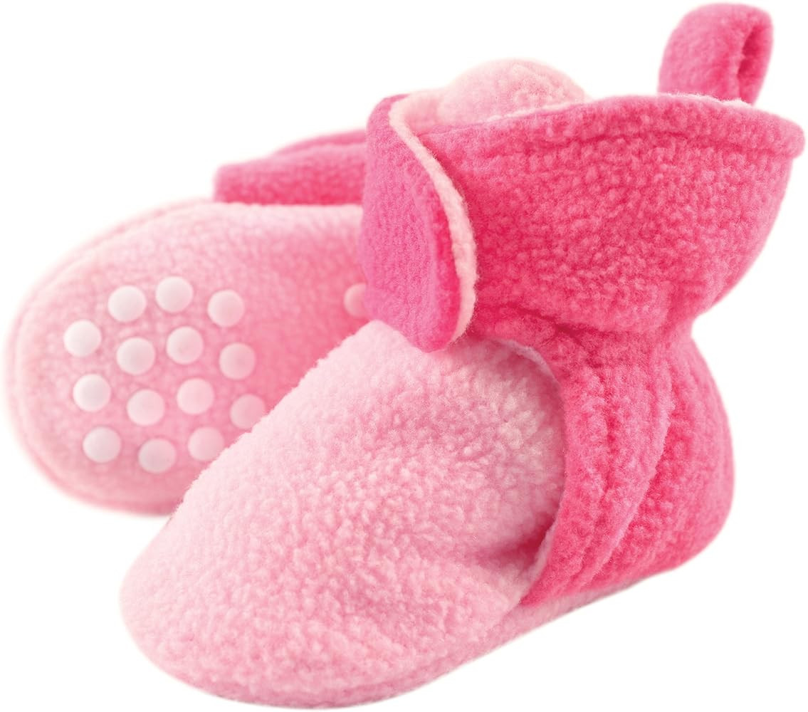 Luvable Friends Unisex Baby Cozy Fleece Booties | Amazon (US)