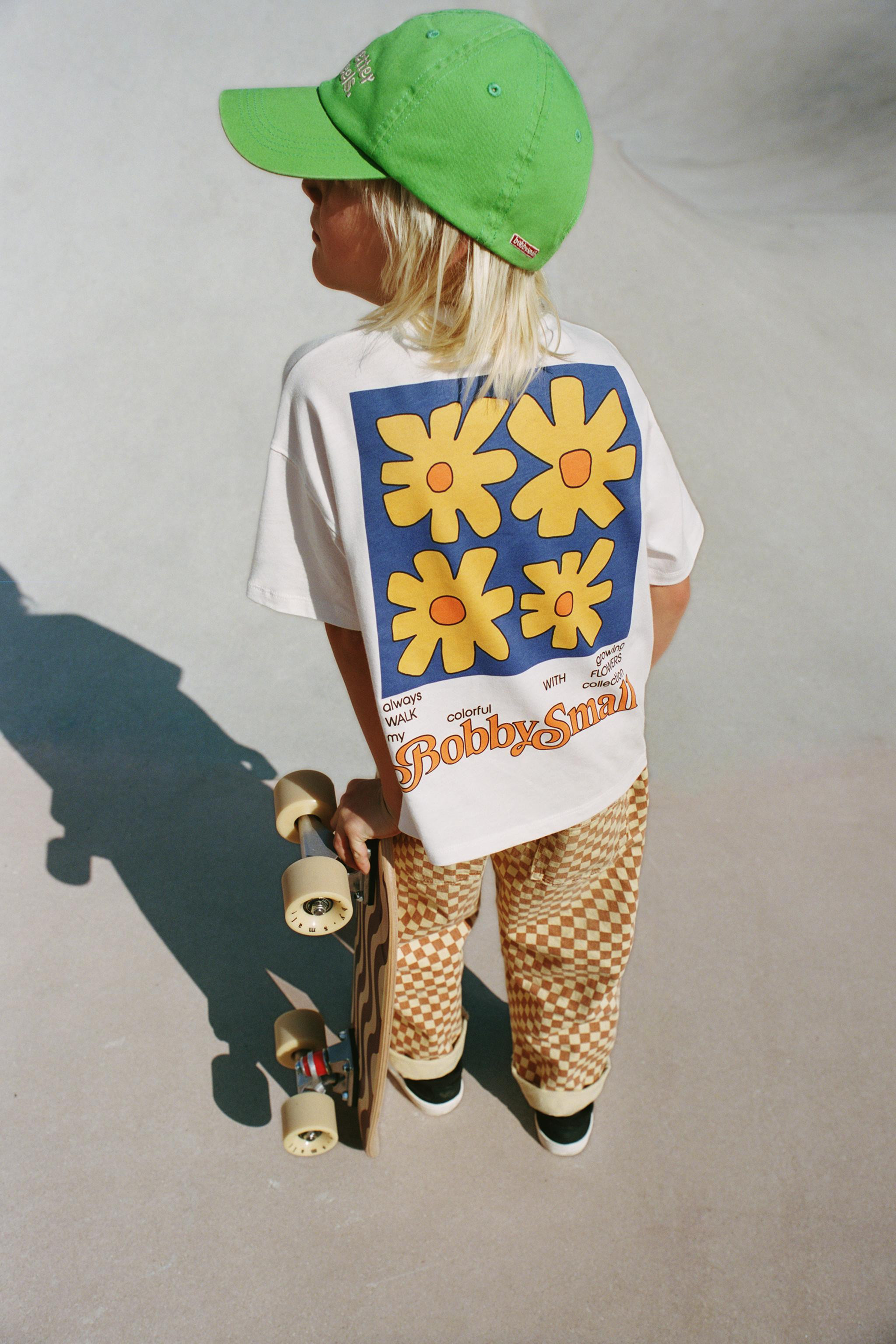 CHECKERBOARD TWILL PANTS | Zara US