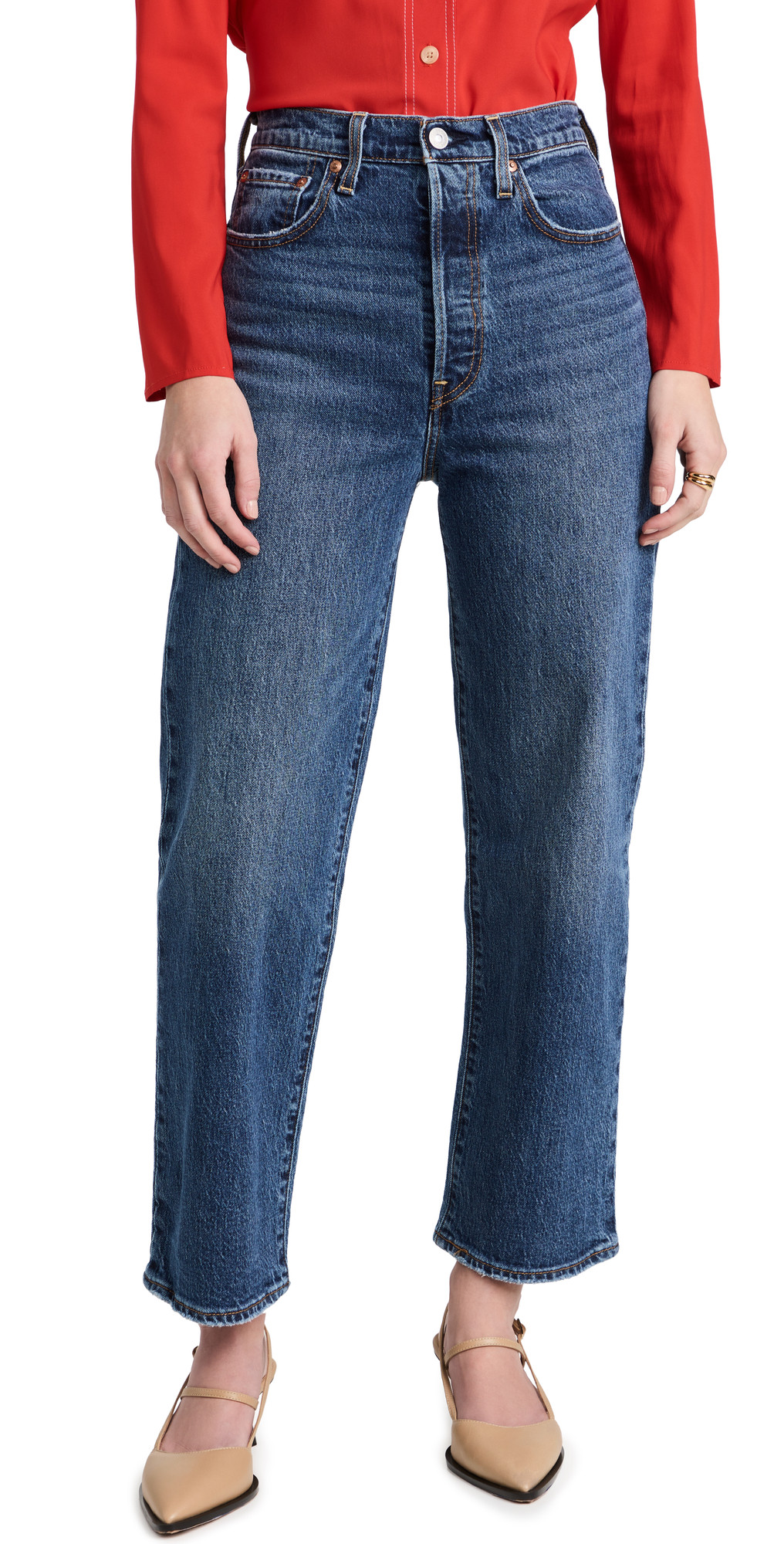 Levi's Ribcage Straight Ankle Jeans | Shopbop | Shopbop