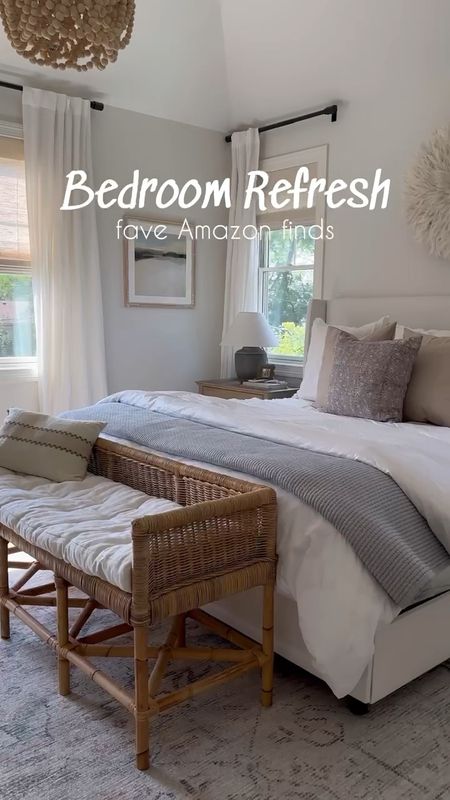 Neutral bedroom refresh! Sharing my primary bedroom decor as well as my fave Amazon finds for a quick bedroom refresh!

(6/7)

#LTKStyleTip #LTKHome #LTKVideo