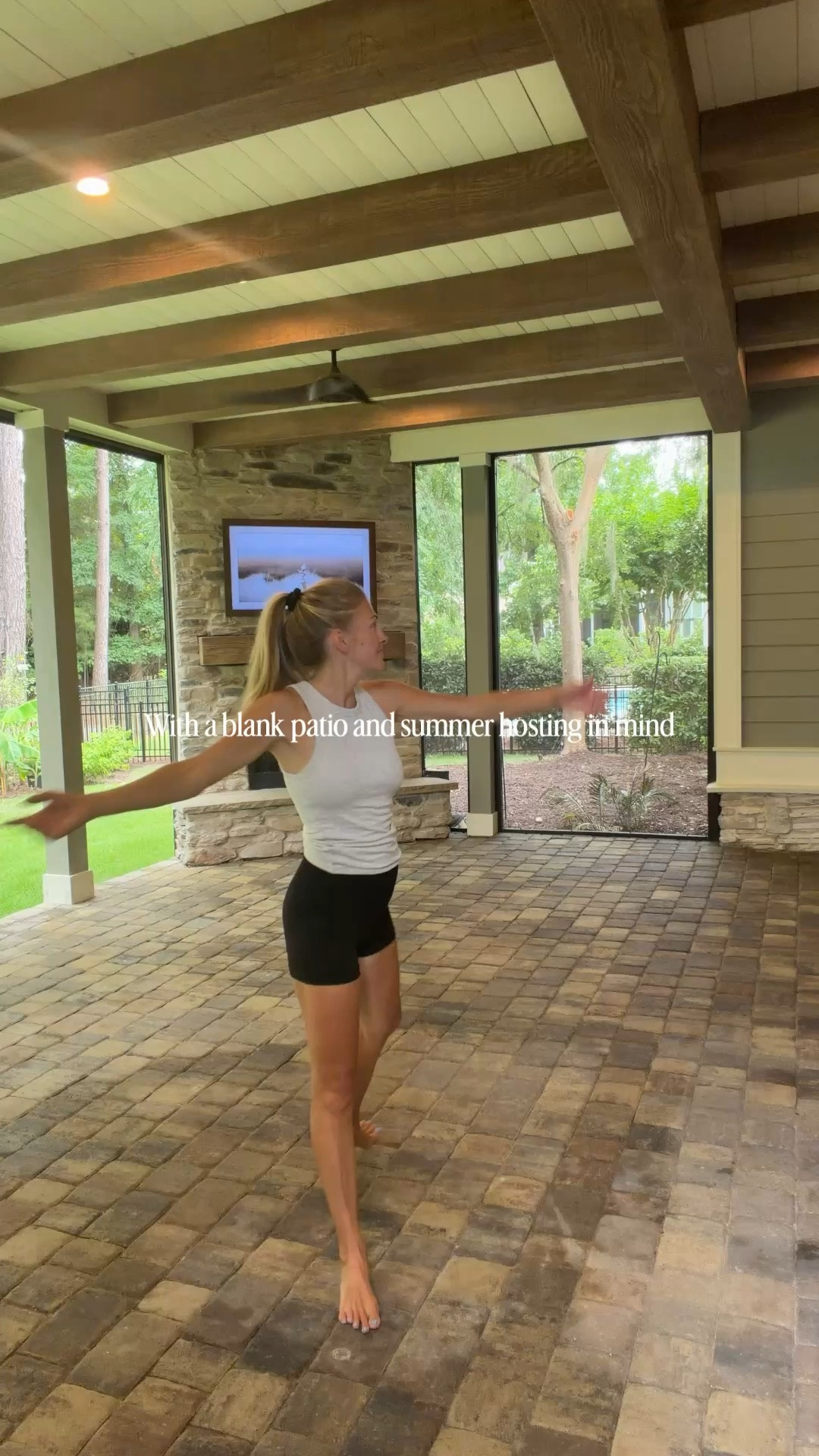 #ad It’s crazy what the right pieces can do… proof that even the blankest spaces can become your favorite place at home.

#wayfairpartner #wishyouwerehere #outdoor #wayfair @wayfair