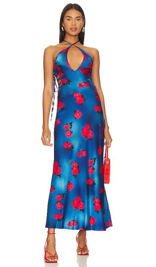 Rebecca Dress in Bleu | Revolve Clothing (Global)