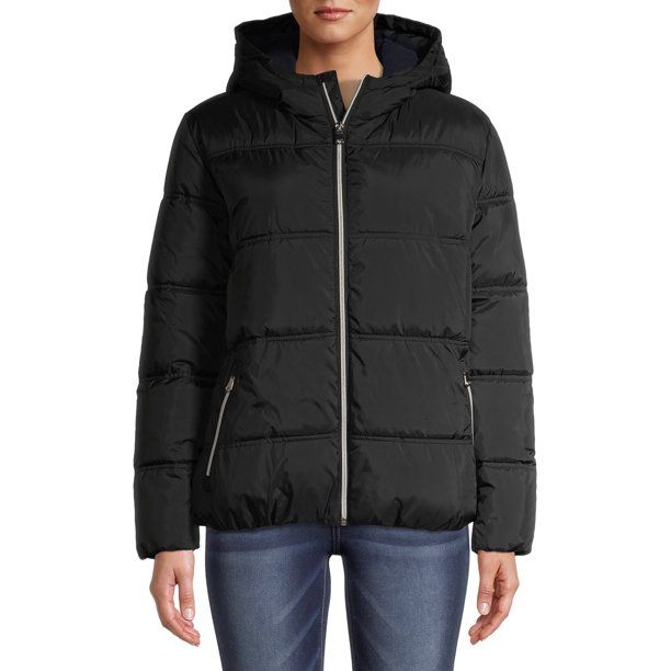 Mark Alan Women's Hooded Short Puffer | Walmart (US)