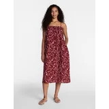 Time and Tru Women's Cotton Double Cloth Sleeveless Maxi Dress, Sizes XS-XXXL | Walmart (US)