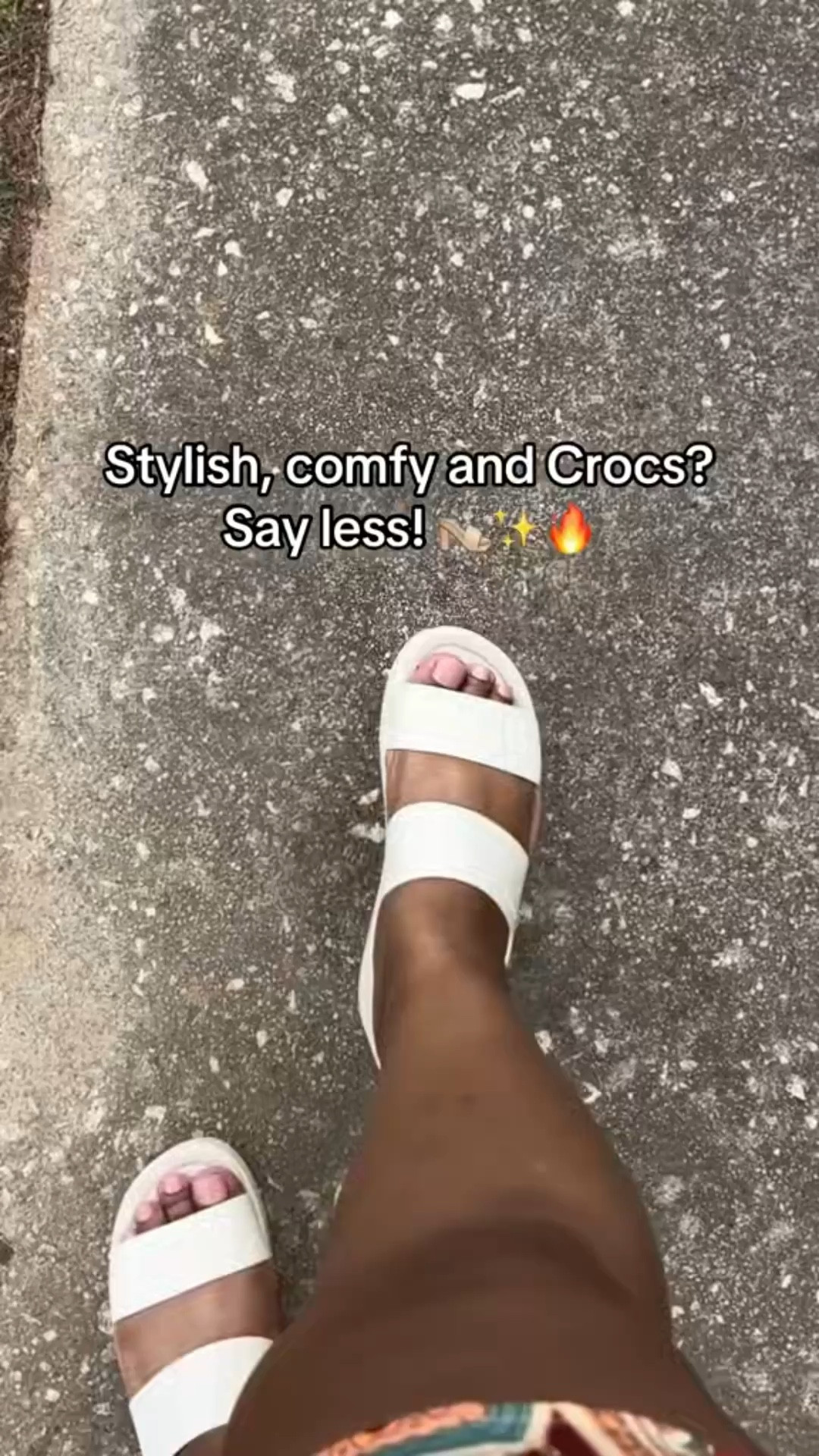 If you want comfortable sandals that still look put together… these are it 🤎

The Crocs Brooklyn Low Wedge Sandals are lightweight, easy to walk in, and actually cute (which is rare for comfort shoes)

✔ Soft, cushioned footbed for all-day wear
✔ Lightweight platform wedge (no heavy feel)
✔ Adjustable strap for a secure fit
✔ Neutral colors that go with everything

I’ve been reaching for these when I need something quick, comfortable, and still stylish

Perfect for:
✨ running errands
✨ casual outfits
✨ spring & summer everyday wear

If you don’t like uncomfortable shoes… you’ll appreciate these

Everything is linked here 👇🏾


#LTKSaleAlert #LTKdayinmylife #LTKSeasonal