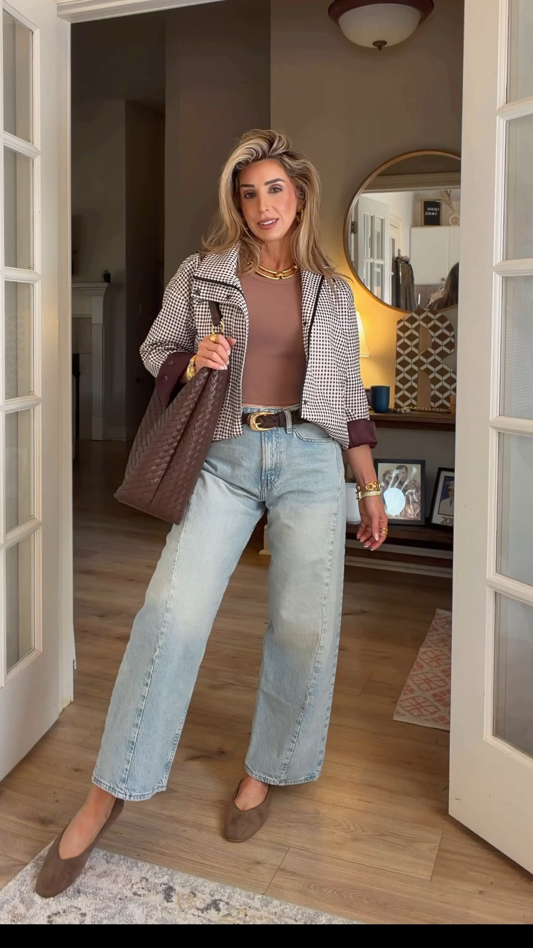 Rule of 3 for Fall! 🍂👏 Top + denim + jacket/coat/blazer = Done✔️

Cropped jacket, bomber jacket, barrel denim, flare denim jeans, straight leg denim jeans, fall outfits women, fall outfits over 40

#LTKgrwm #LTKootd #LTKOver40