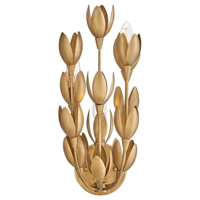 Flora Three-Light Handmade Wall Sconce by Lisa McDennon | Wayfair North America