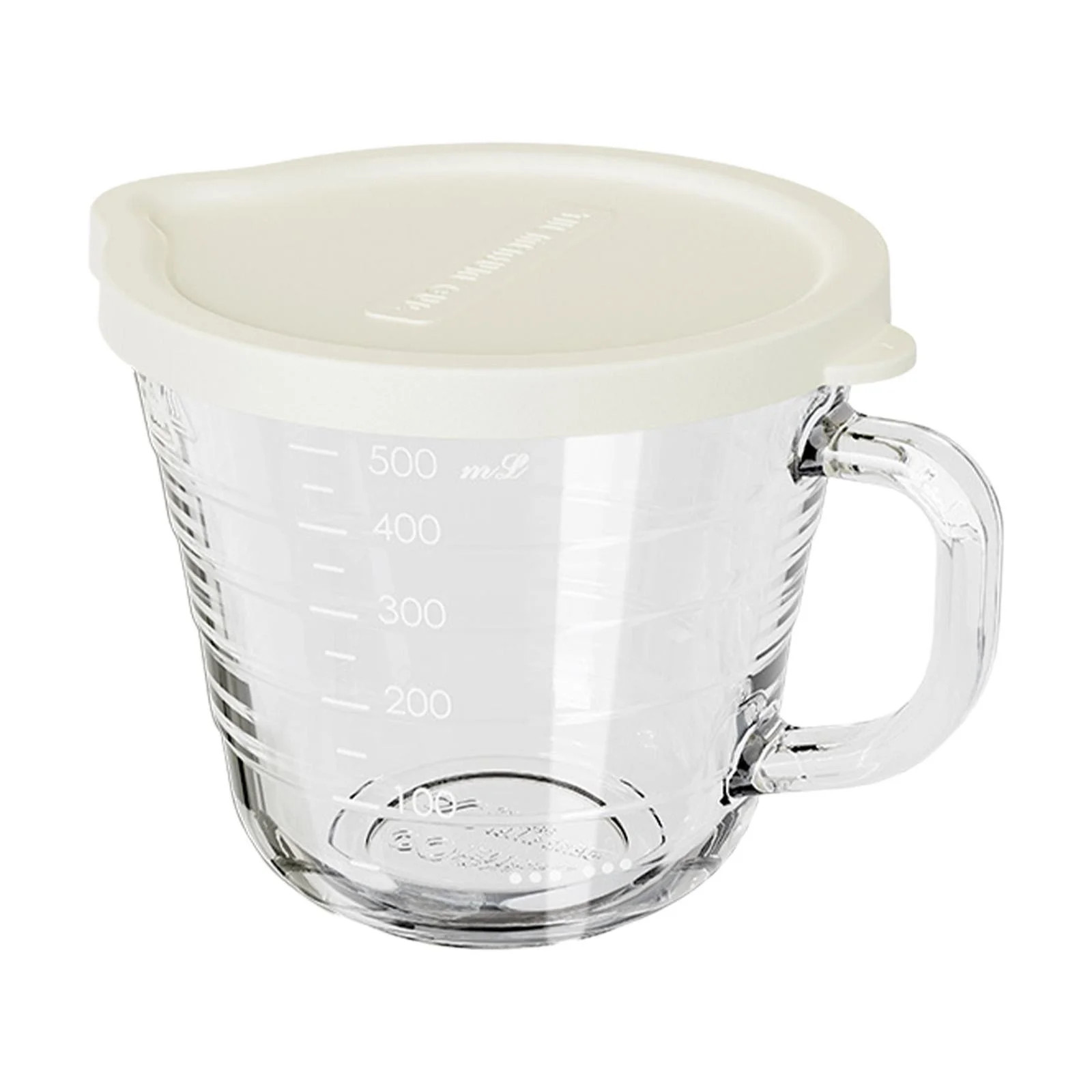 White 15*11 Cm Glass Cooking Cup with Graduated Spout， Modern Glass Measuring Cup Microwave Bak... | Walmart (US)