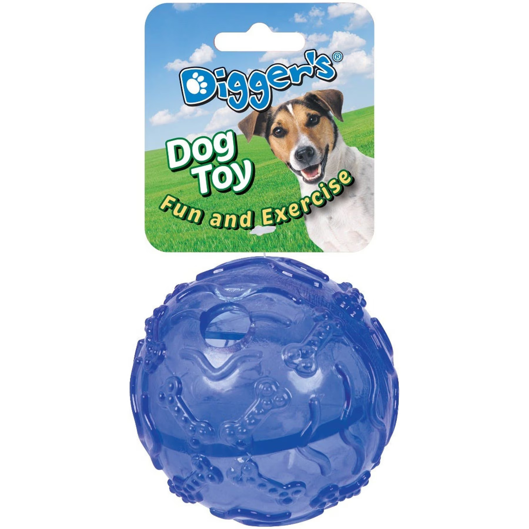 Digger's TPR Treat Ball Dog Toy | Chewy