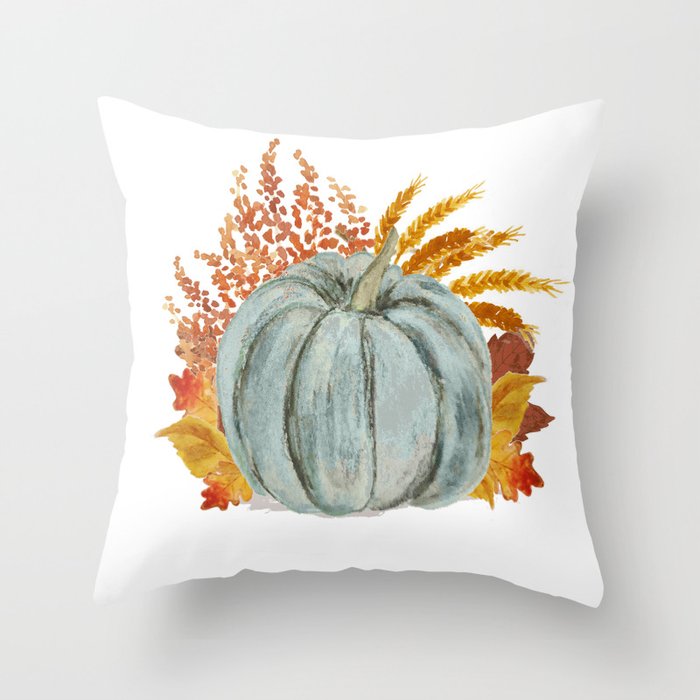 The Fall Harvest Throw Pillow | Society6