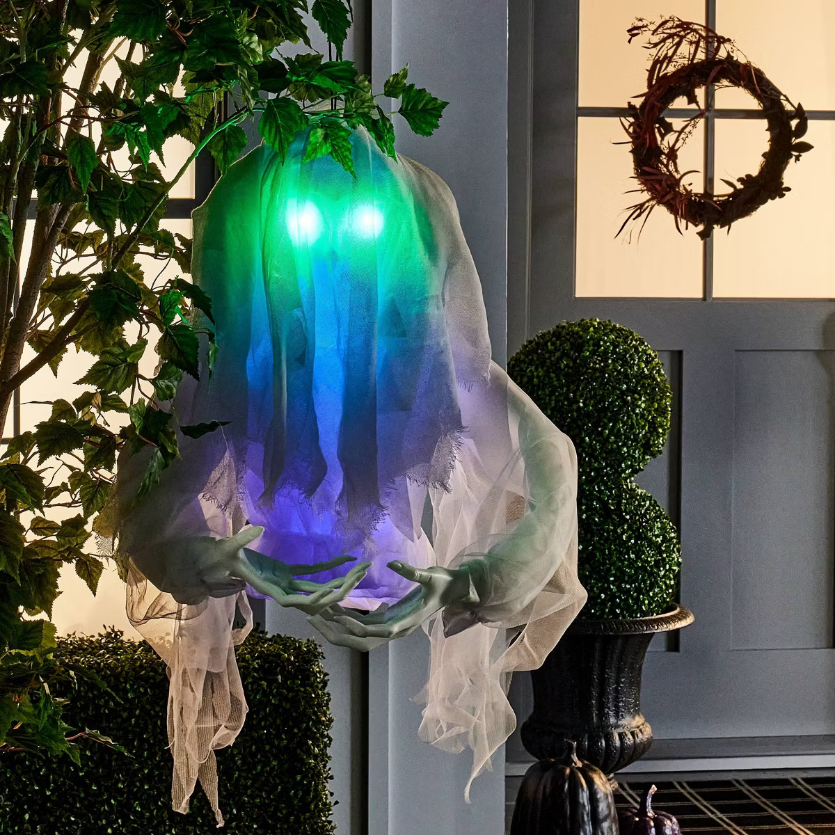 Animated Lady Ghoul Halloween Decorative Mannequin - Hyde & EEK! Boutique™: Indoor/Outdoor, Lig... | Target