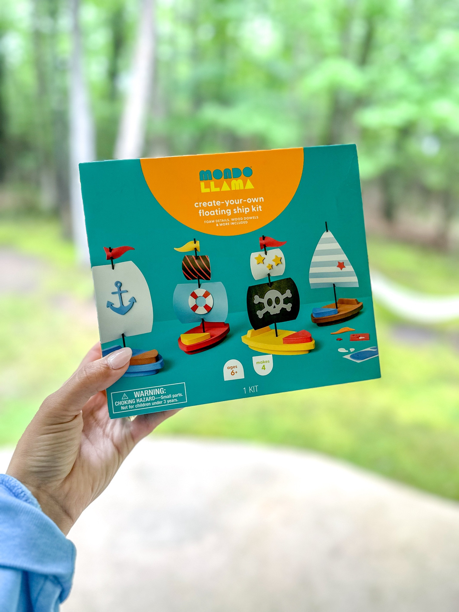 I love snagging some craft kits for the boys to do on vacation! Target has the best ones!! 